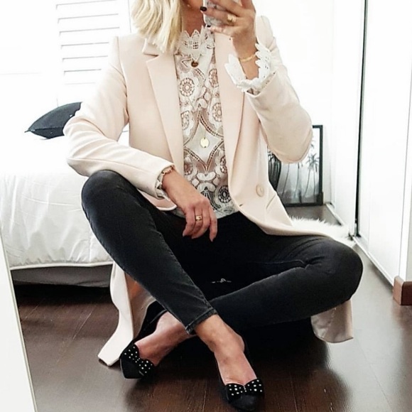 Long Sleeve High Neck Lace Blouse White Boho Chic - Picture 14 of 16